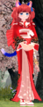 Makenna's in-game model on Youkai Island.